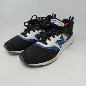 New Balance 997H Shoes Mens Size 10 Black Blue CM997HEV Athletic Sneakers